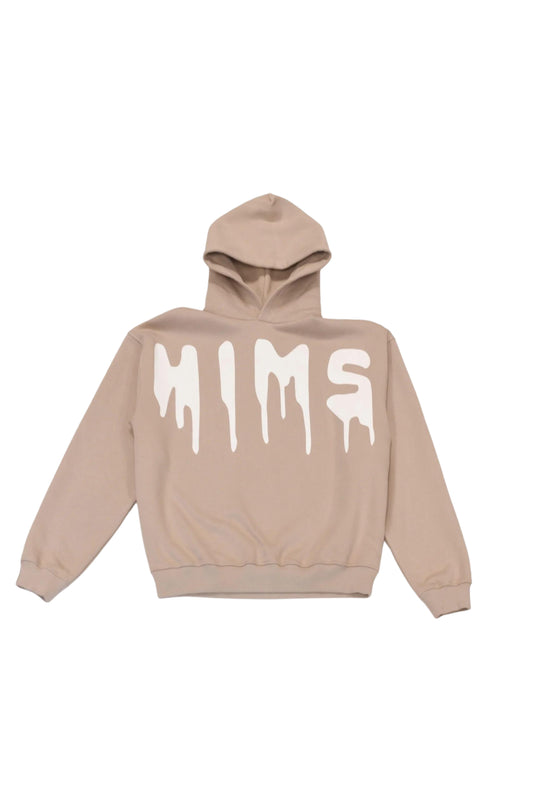 oversized beige hoodie