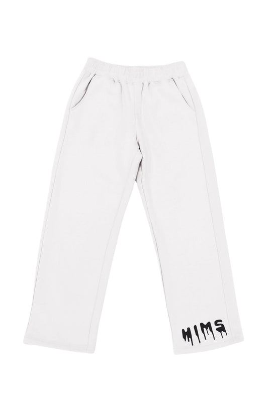 white hims wide joggers